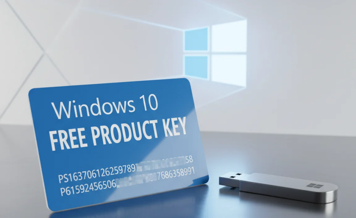 Free Windows Product Key for Windows 10