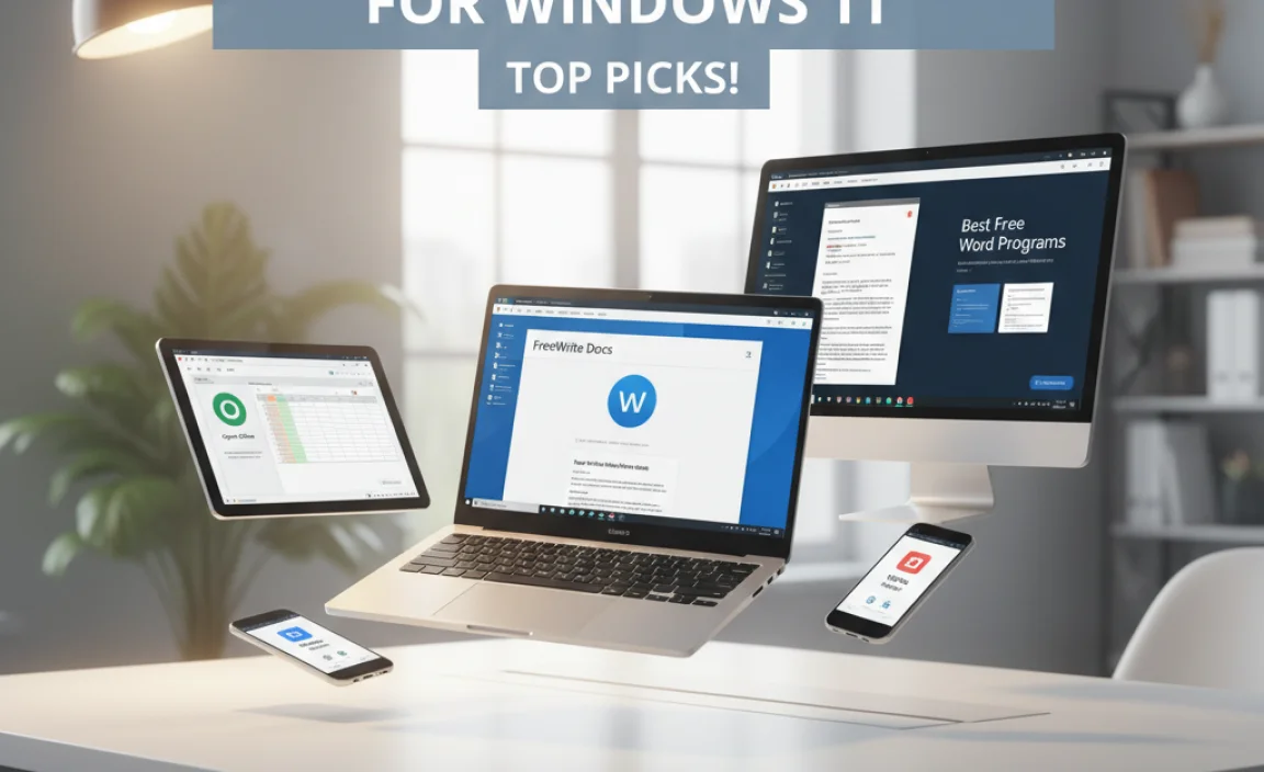 Free Word Program for Windows 11