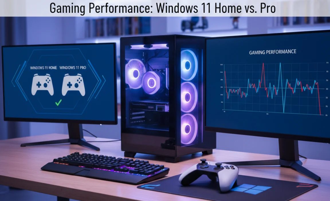 Gaming Performance: Windows 11 Home vs. Pro