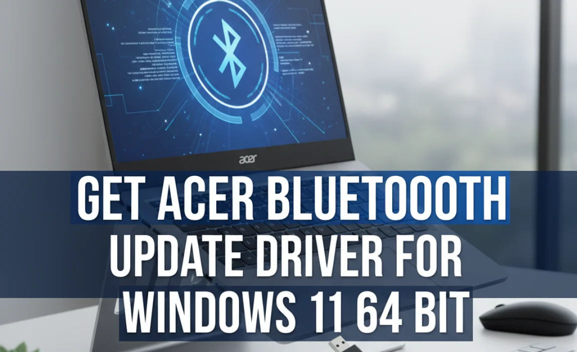 Get Acer Bluetooth Update Driver For Windows 11 64 Bit