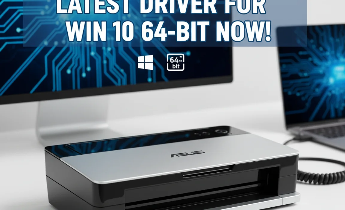 Get ASUS Scanner Latest Driver for Win 10 64-Bit Now!