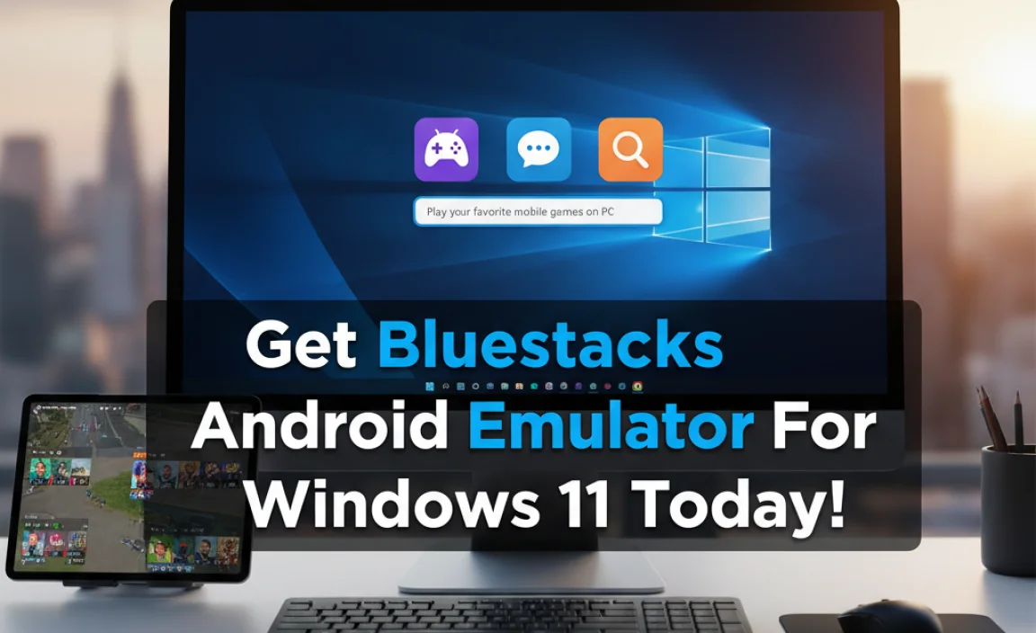Get Bluestacks Android Emulator For Windows 11 Today!