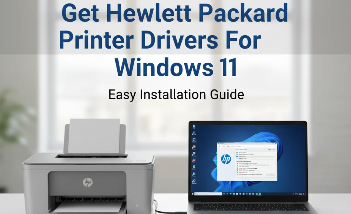 Get Hewlett Packard Printer Drivers For Windows 11