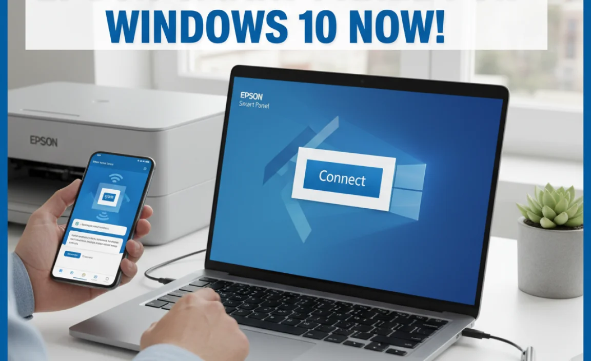 Get Started With Epson Smart Panel For Windows 10 Now!