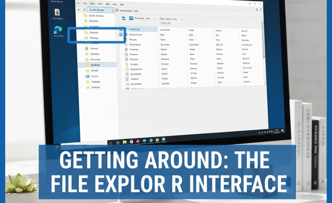 Getting Around: The File Explorer Interface