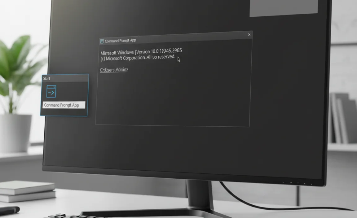 Getting Started: Opening the Command Prompt