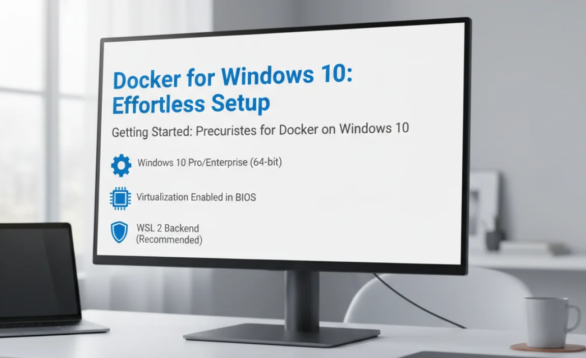 Getting Started: Prerequisites for Docker on Windows 10