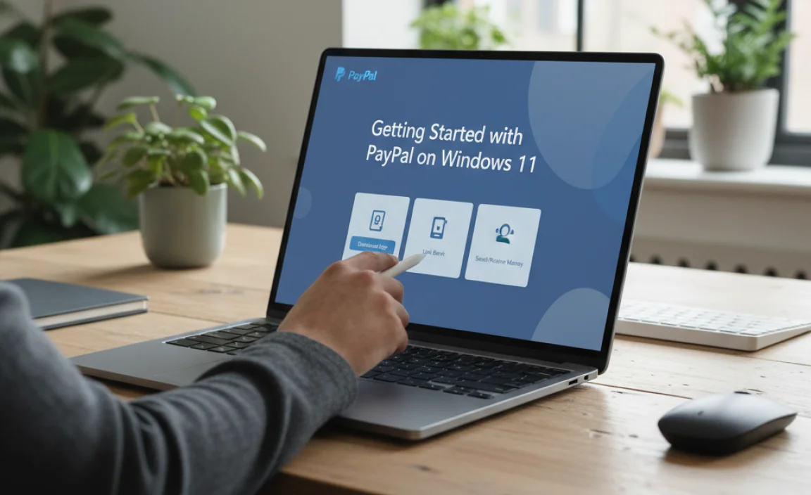 Getting Started with PayPal on Windows 11