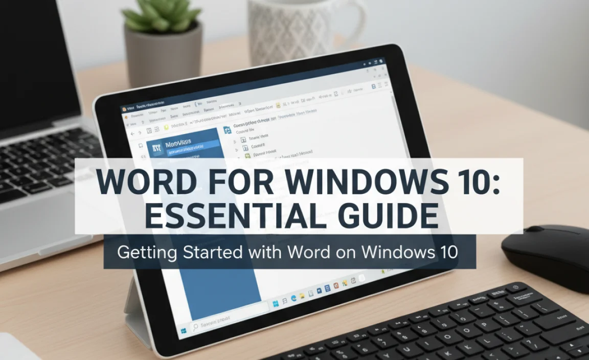 Getting Started with Word on Windows 10