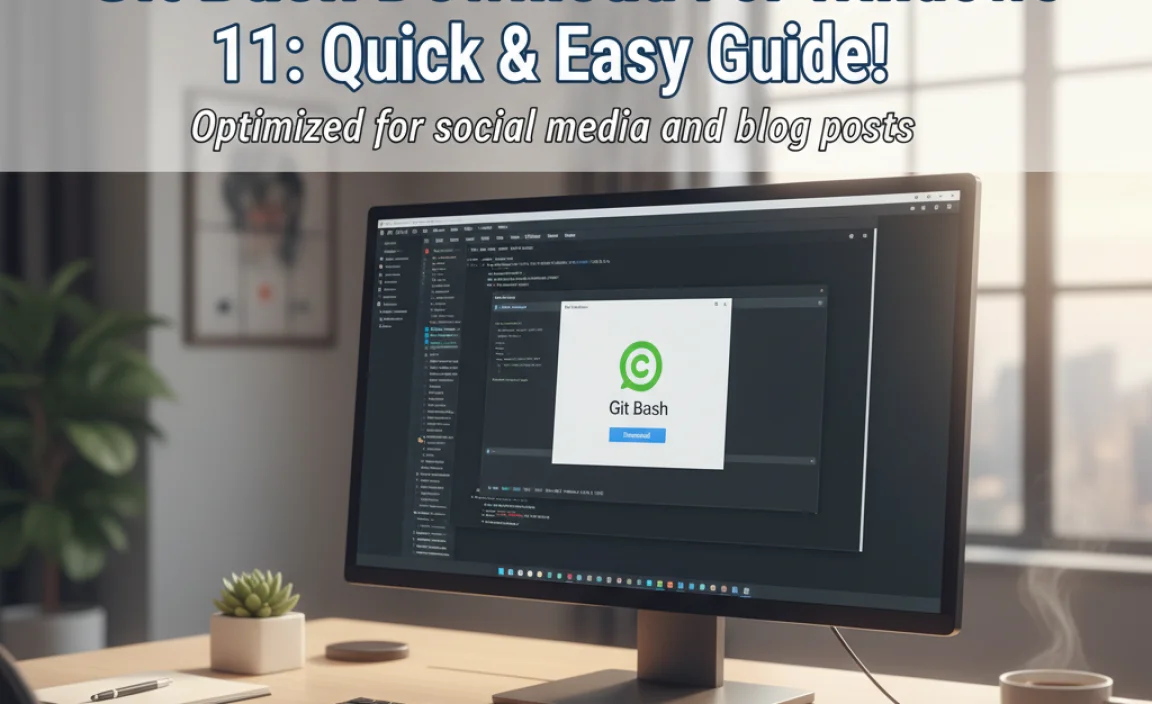 Git Bash Download For Windows 11: Quick & Easy Guide!