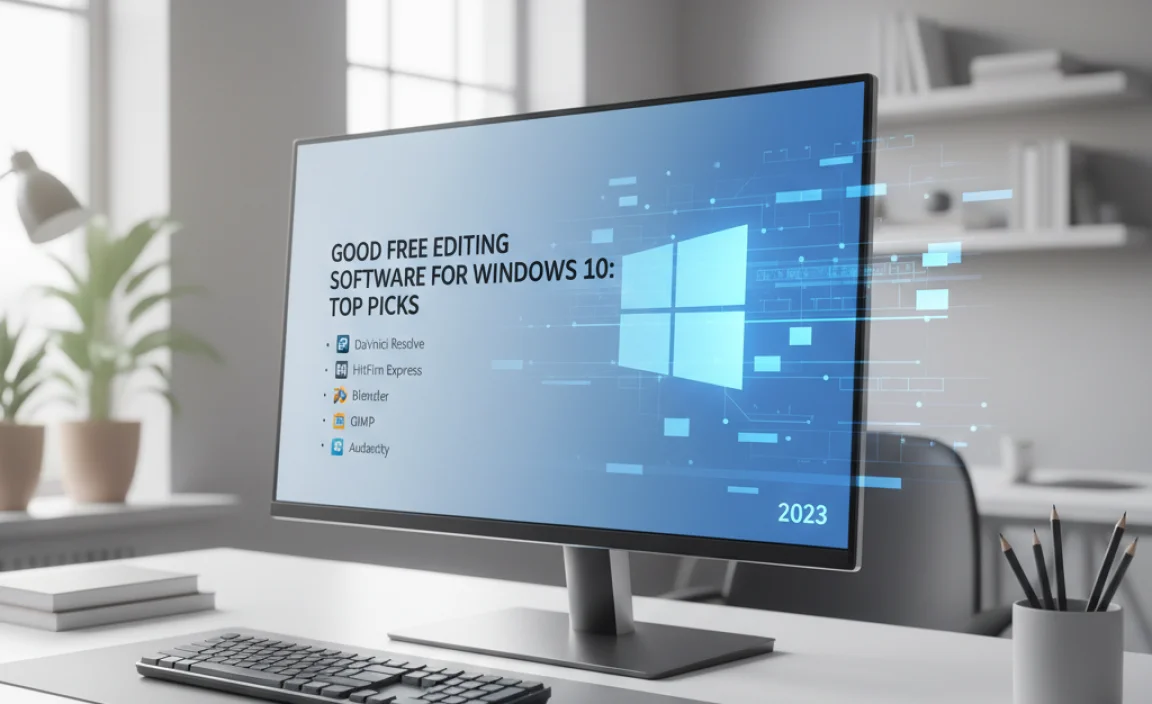 Good Free Editing Software For Windows 10: Top Picks