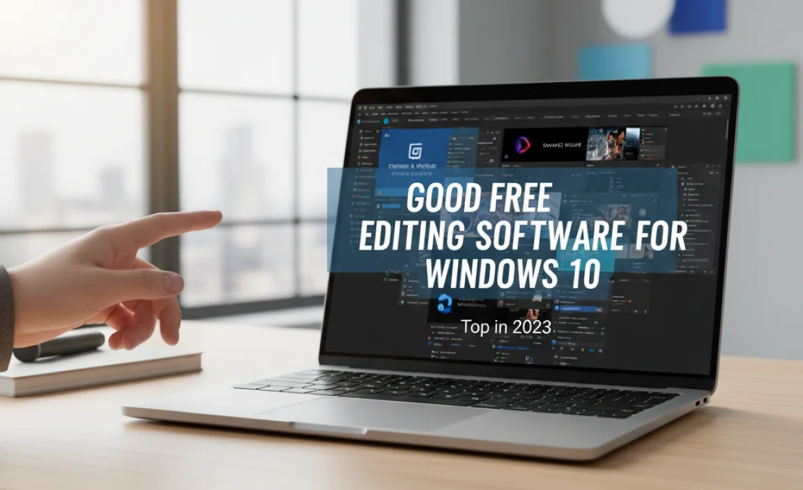 Good Free Editing Software for Windows 10