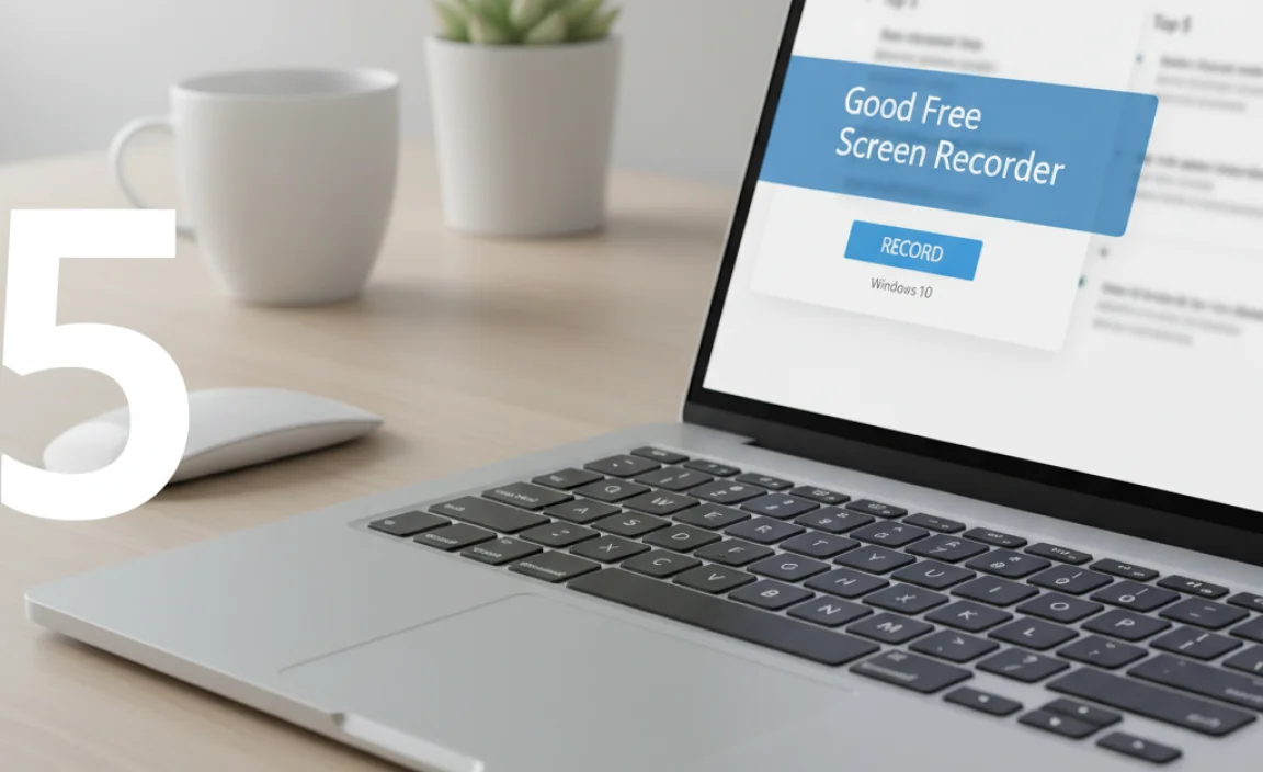 Good Free Screen Recorder for Windows 10