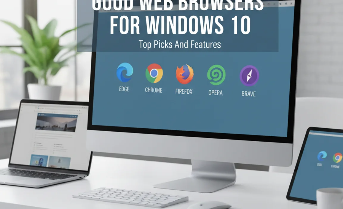 Good Web Browsers For Windows 10: Top Picks And Features