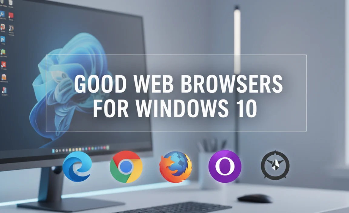 Good Web Browsers for Windows 10