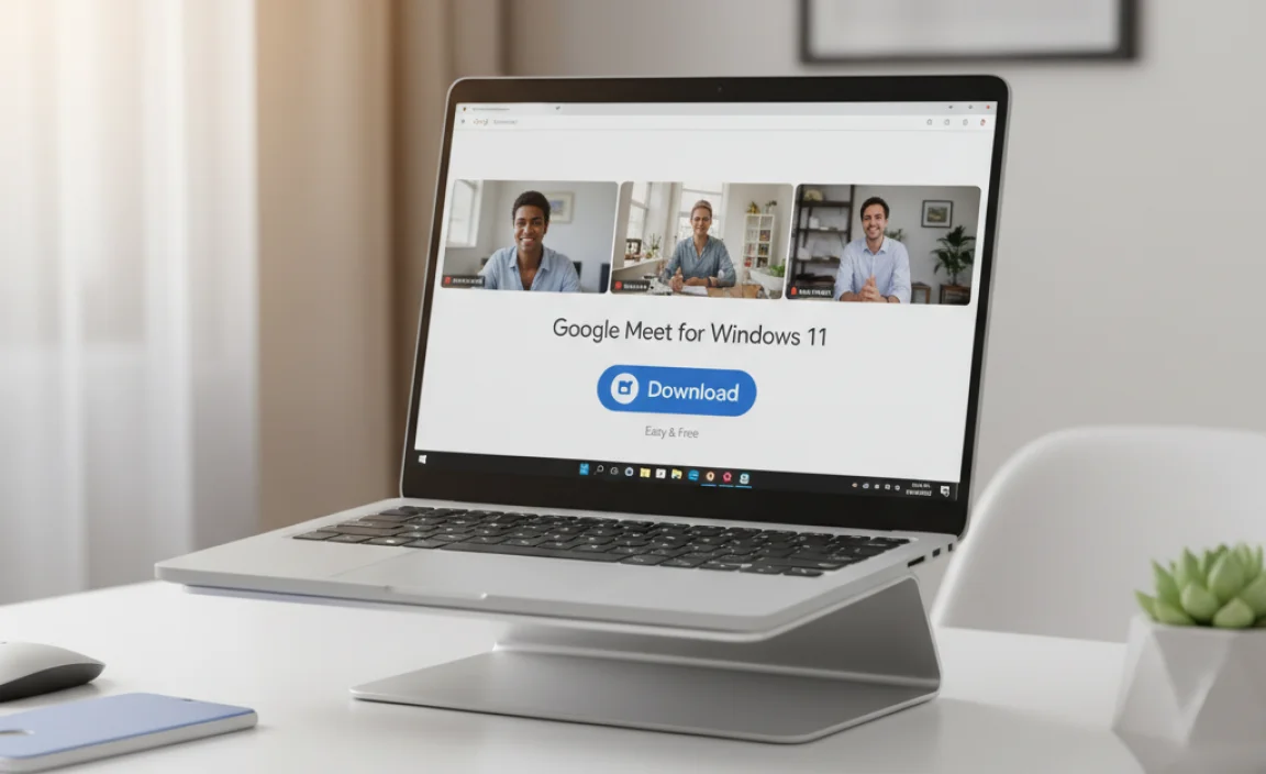 Google Meet Download for Windows 11