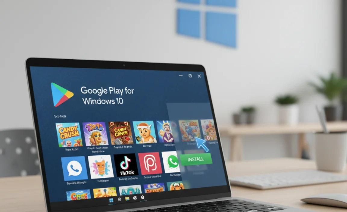 Google Play for Windows 10