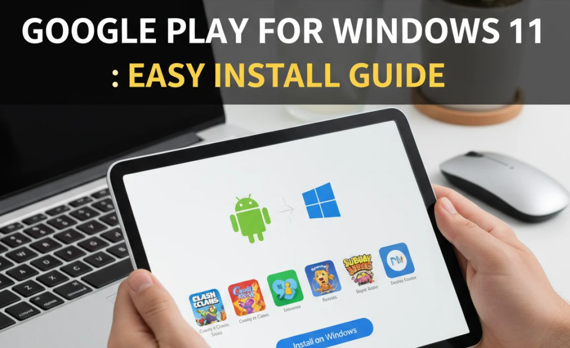 Google Play For Windows 11: Easy Install Guide
