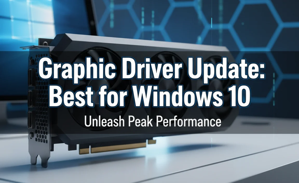 Graphic Driver Update: Best for Windows 10