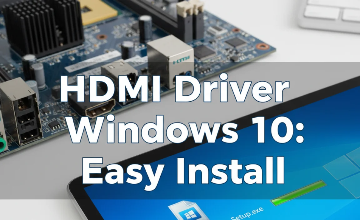 HDMI Driver Windows 10: Easy Install