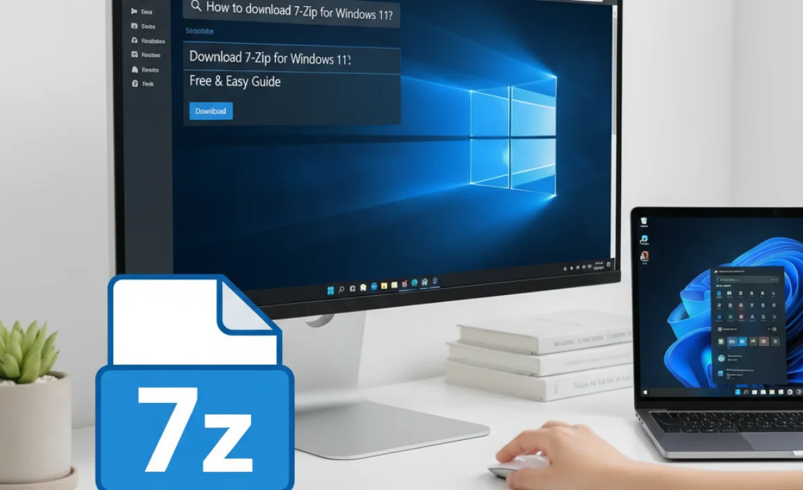 How can you download 7-Zip for Windows 11?