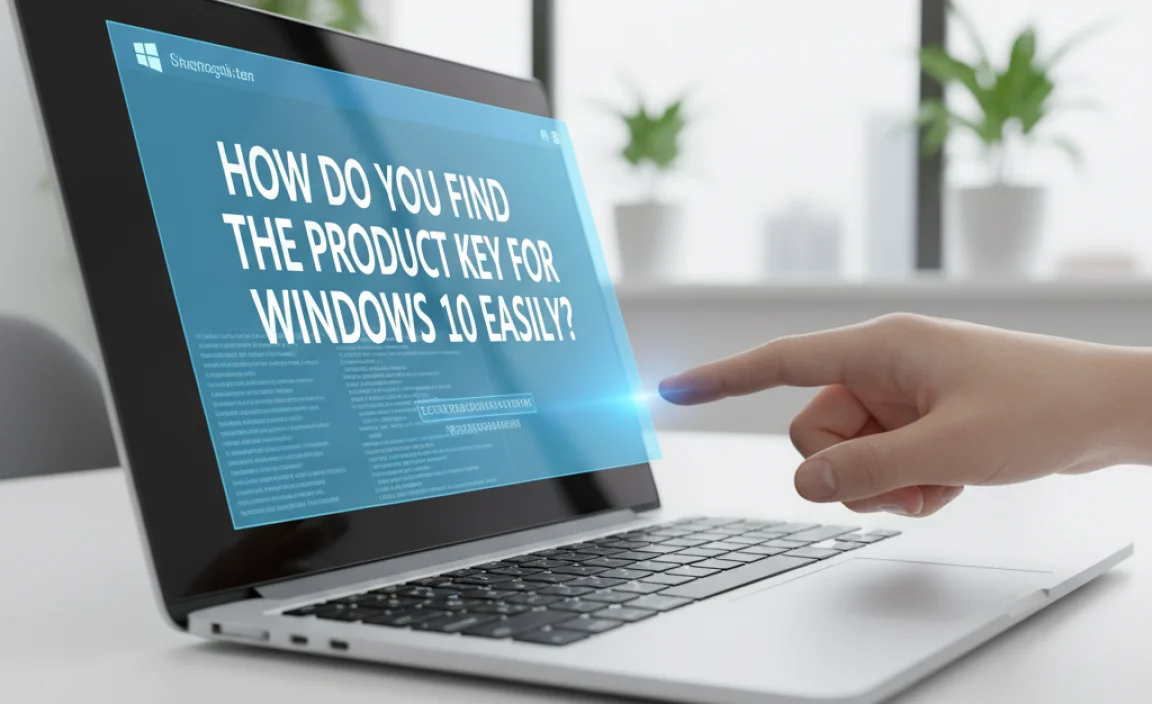 How Do You Find The Product Key For Windows 10 Easily?