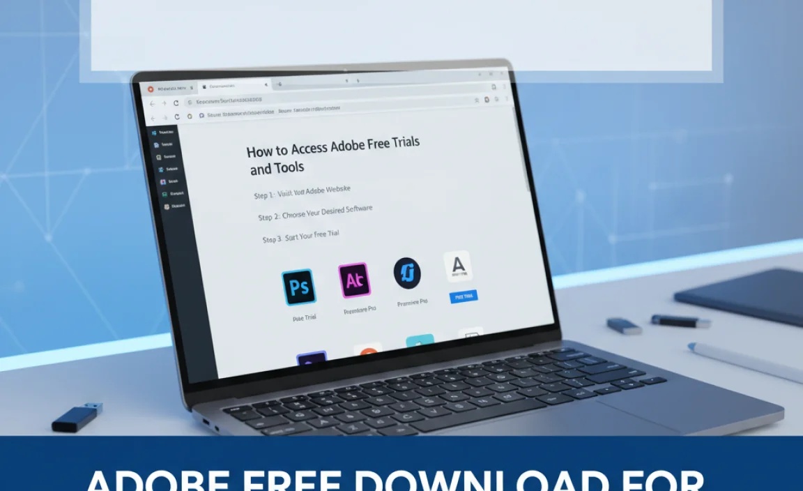 How to Access Adobe Free Trials and Tools