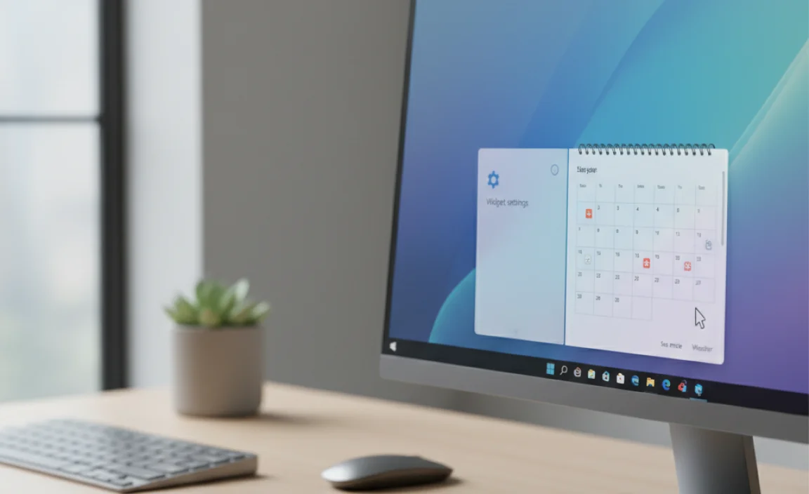 How to Access and Enable Calendar Widget on Windows 11