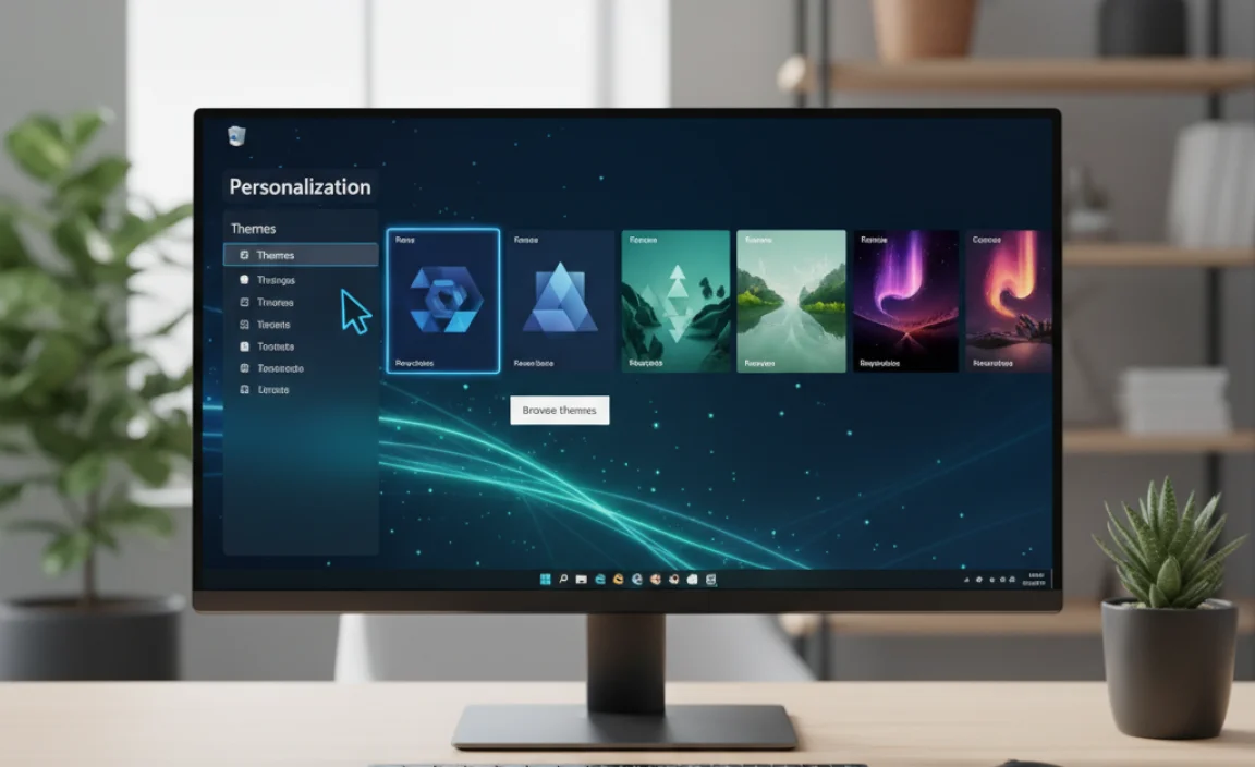 How to Access and Install Microsoft Themes