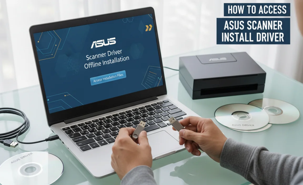 How to Access Asus Scanner Install Driver