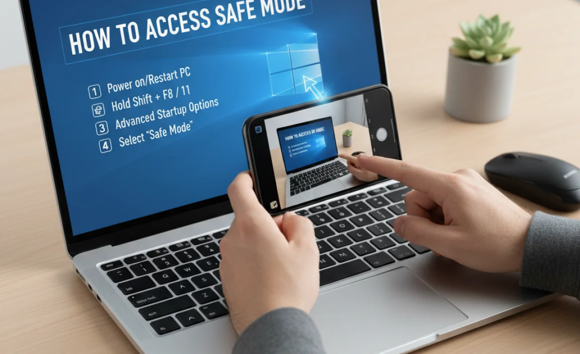 How to Access Safe Mode on Windows Laptop