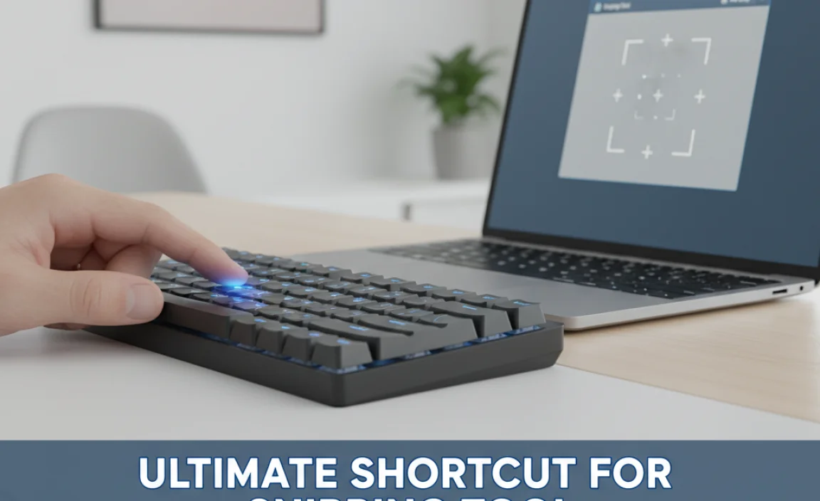 How to Access the Snipping Tool