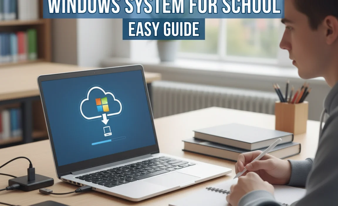 How To Backup Windows System For School: Easy Guide