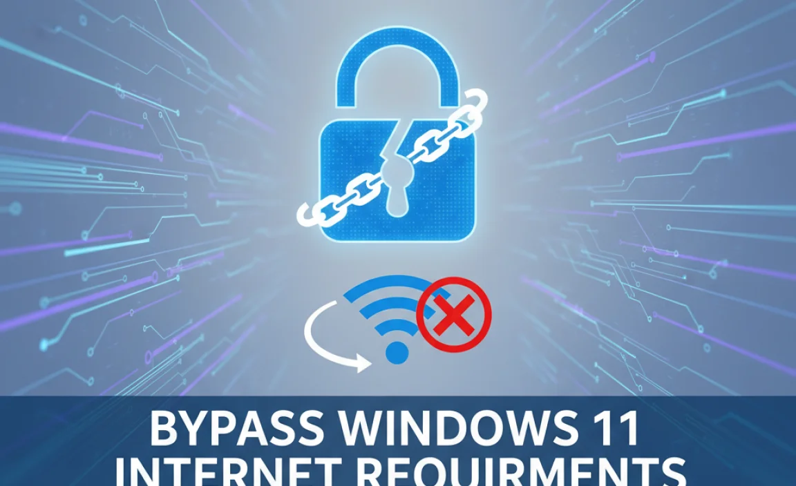 How to Bypass Internet Requirements for Windows 11