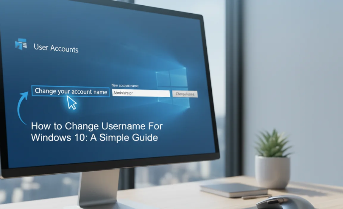 How to Change Username for Windows 10