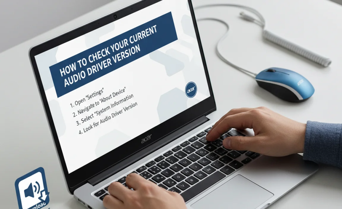 How to Check Your Current Audio Driver Version