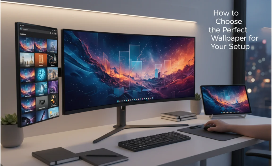 How to Choose the Perfect Wallpaper for Your Setup