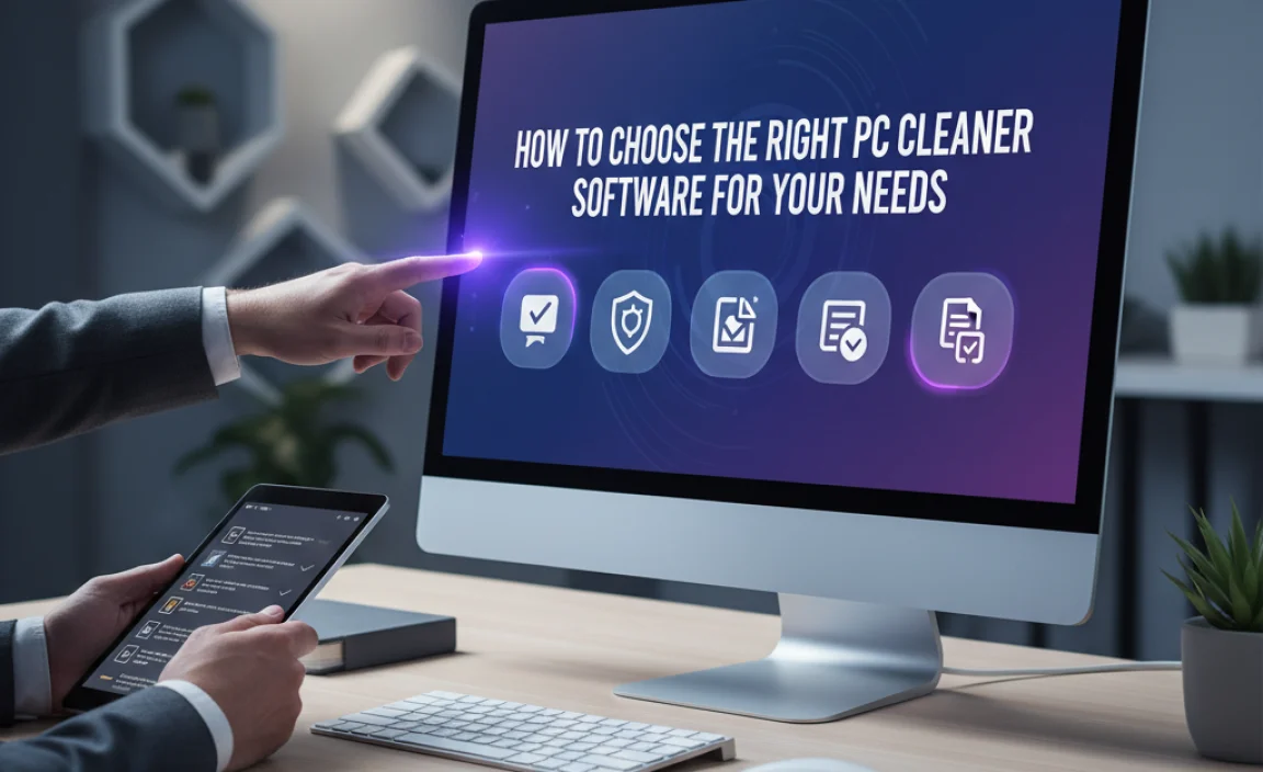 How to Choose the Right PC Cleaner Software for Your Needs