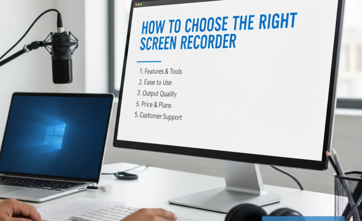 How to Choose the Right Screen Recorder for Your Needs