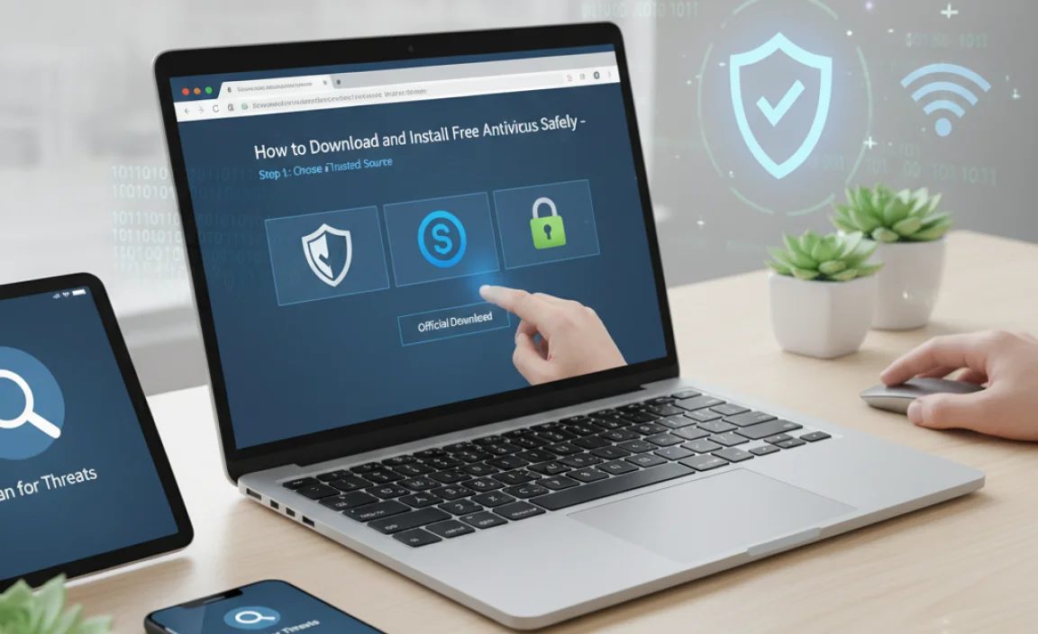 How to Download and Install Free Antivirus Safely