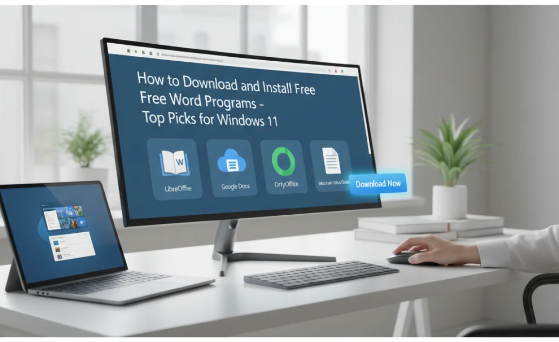 How to Download and Install Free Word Programs