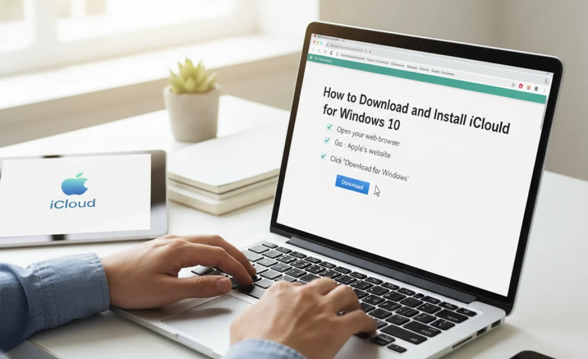 How to Download and Install iCloud for Windows 10