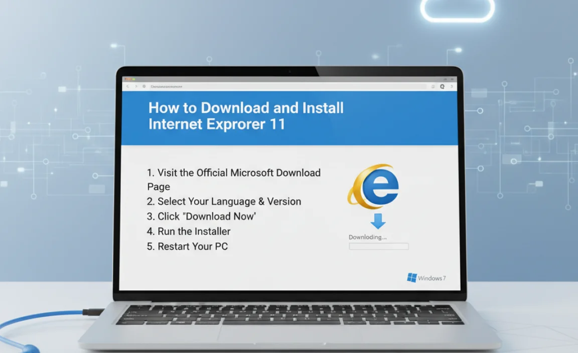 How to Download and Install Internet Explorer 11