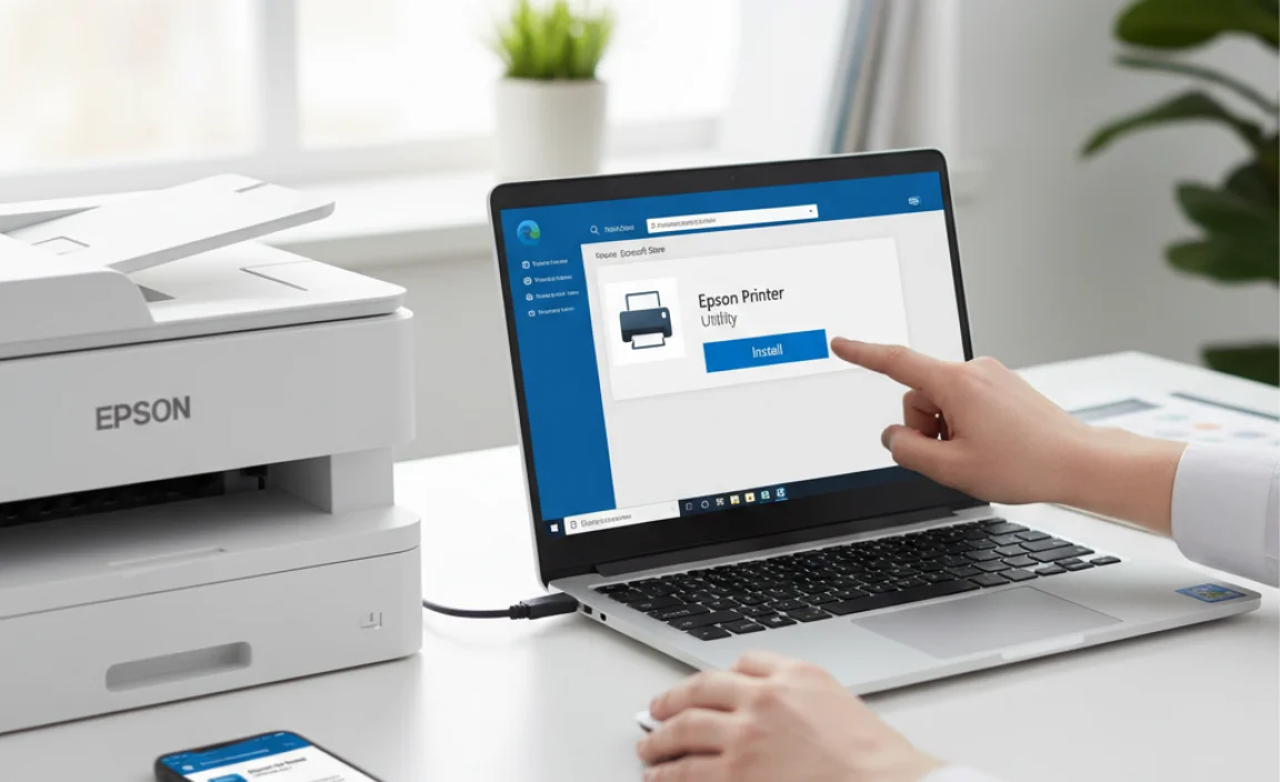 How to Download and Install the Epson Printer App