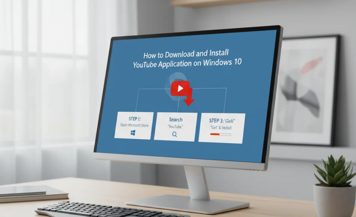 How to Download and Install YouTube Application on Windows 10