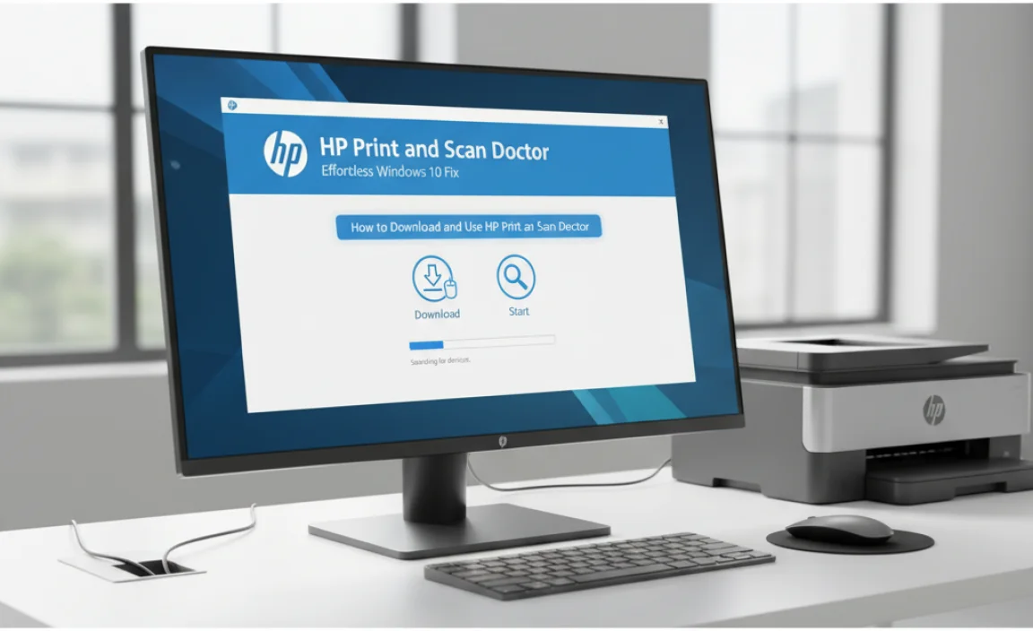 How to Download and Use HP Print and Scan Doctor