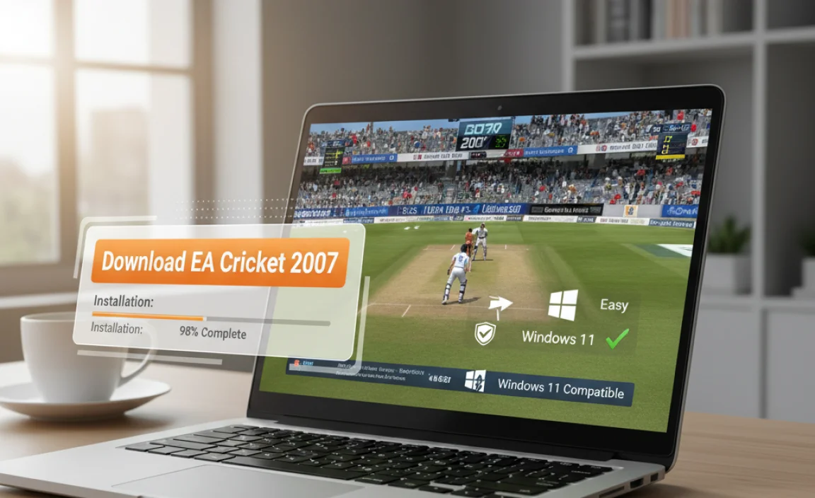 How to Download EA Cricket 2007 on Windows 11