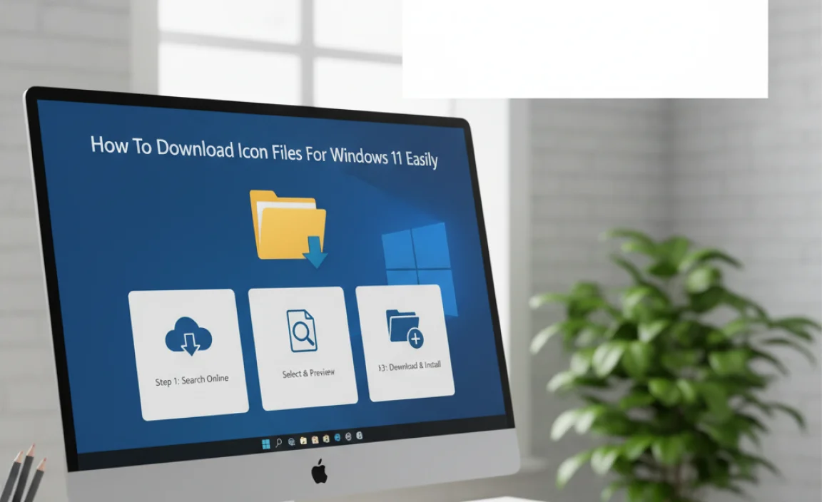 How To Download Icon Files For Windows 11 Easily
