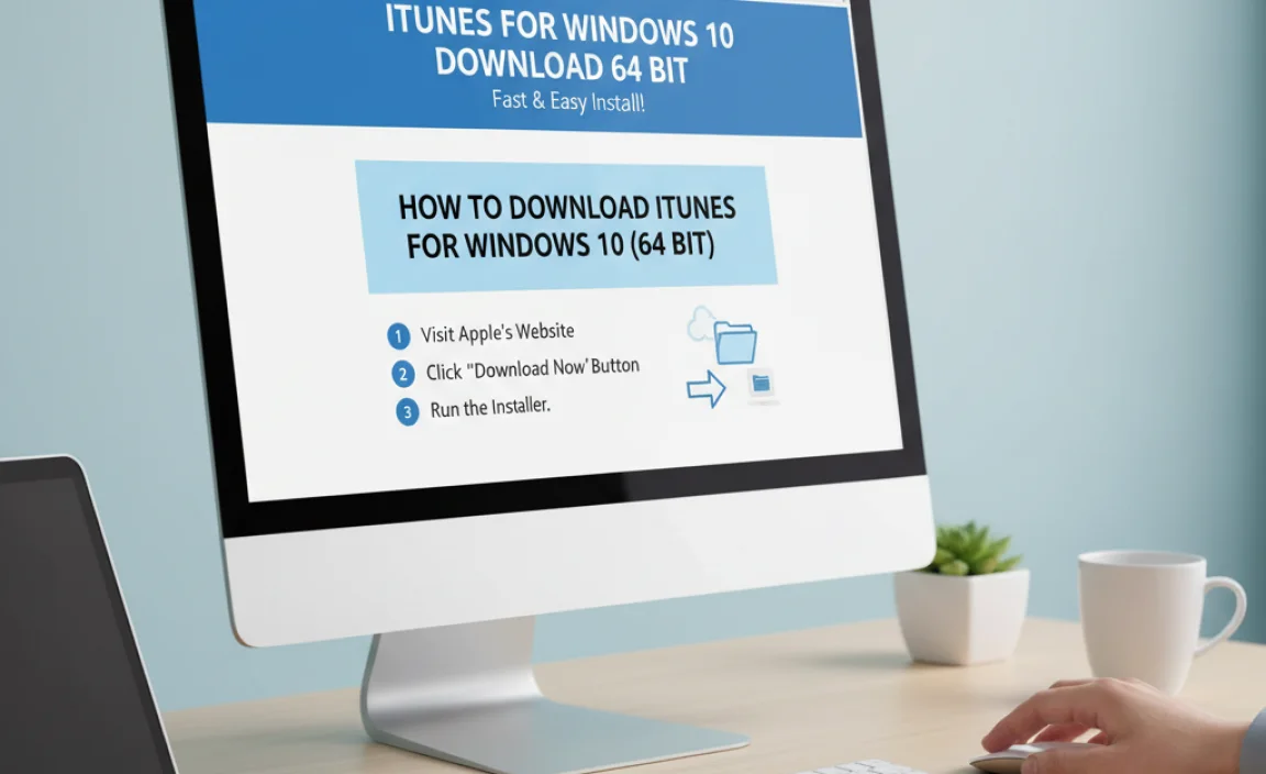 How to Download iTunes for Windows 10 (64 Bit)