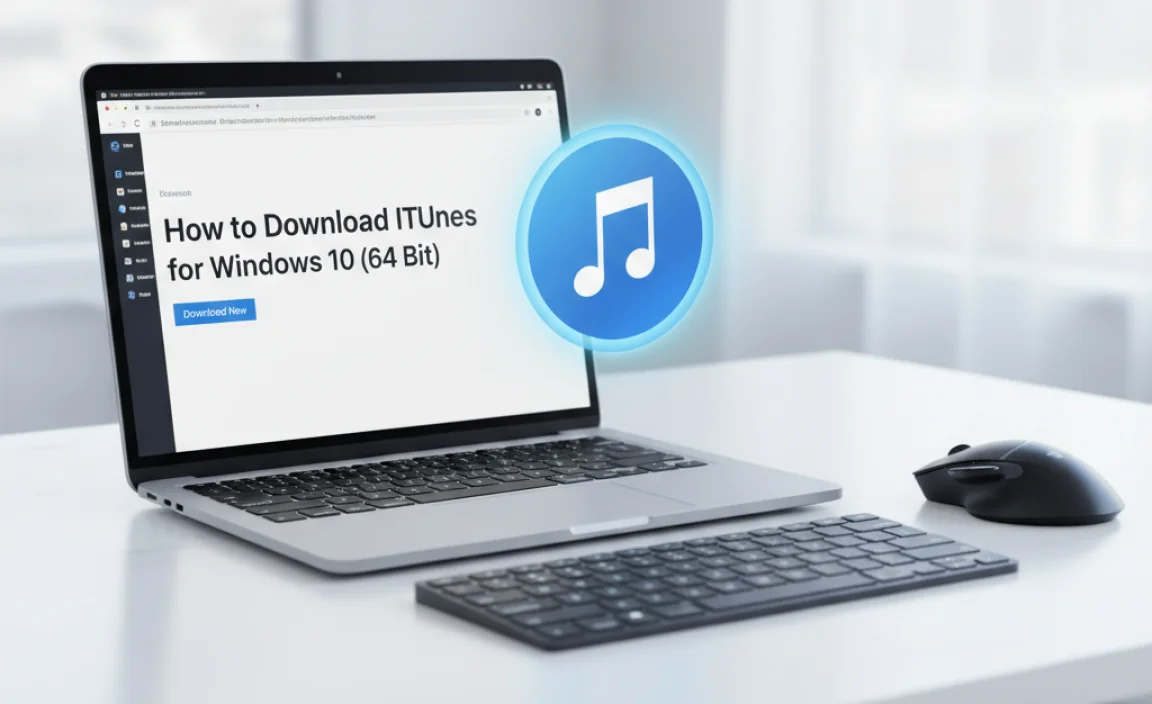 How to Download iTunes for Windows 10 (64 Bit)